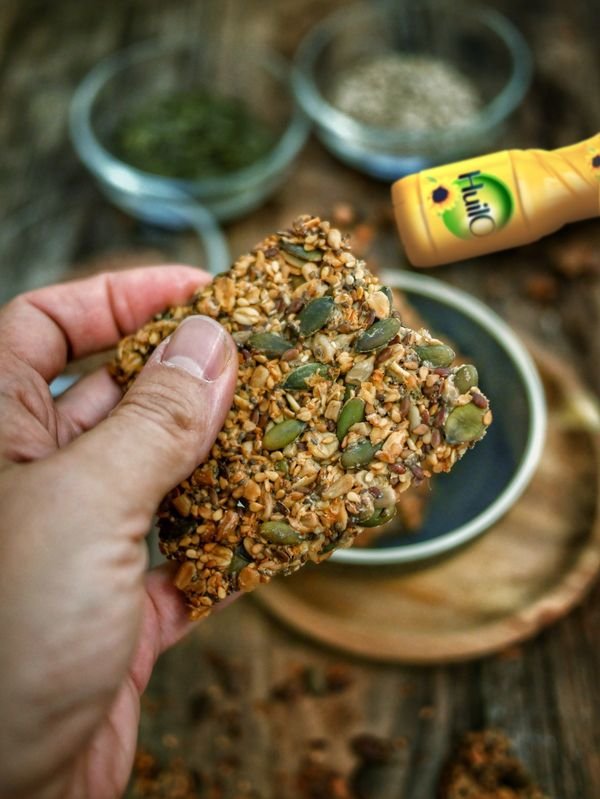 Des en-cas maison aux graines pour le goûter